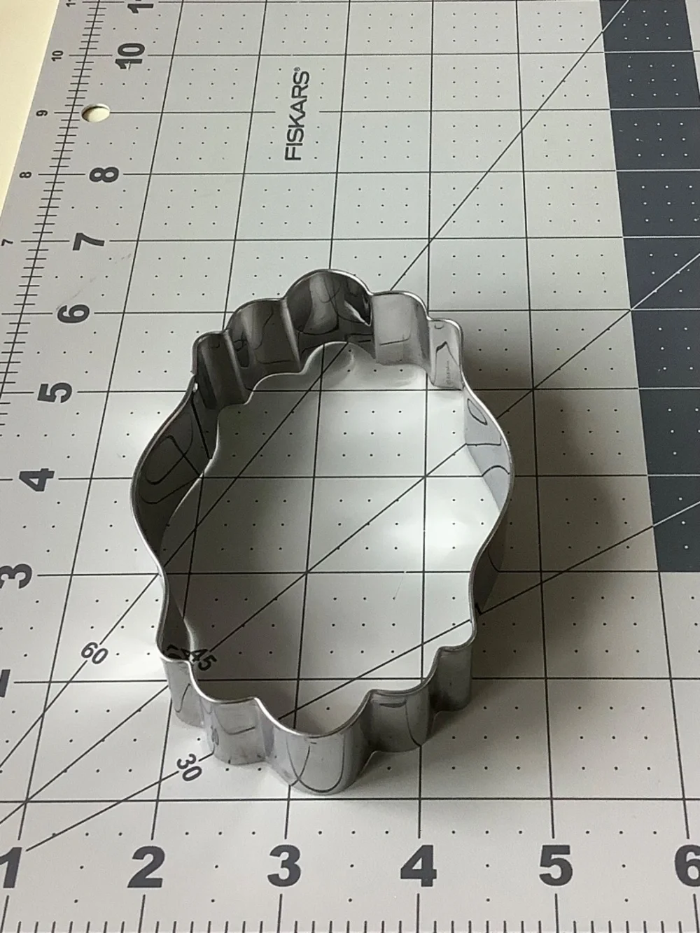 Set of 6 Metal Ornate Frame Cookie Cutters Fondant Sugar Cookies Baking